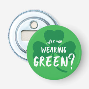 Groen dragen? St. Patrick's Day Bottle Opener