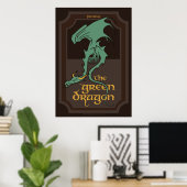 GROEN DRAGON™ POSTER (Thuiskantoor)