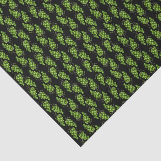 Groen druivenweefsel papier (Detail)