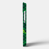 Groen Emo-patroon met cirkels Case-Mate iPhone Case (Achterkant / Links)