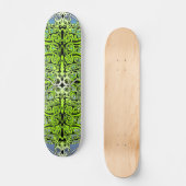 Groen Empire Tribal Design Skateboard (Voorkant)