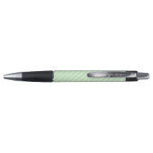 Groen en beige vijf strepen patroon pen (Achterkant)