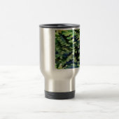 Groen en blauw Camouflage Patroon Reisbeker (Center)