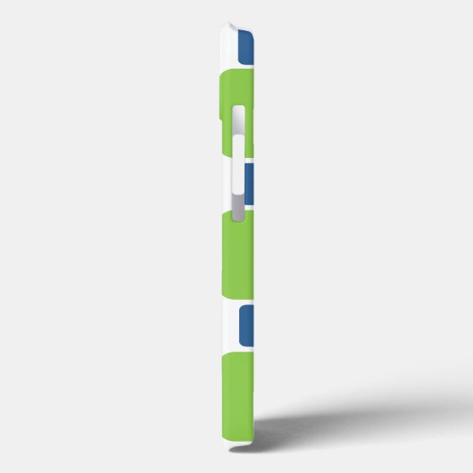 Groen en blauw Case-Mate iPhone case (Achterkant / Links)