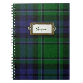 Groen en blauw tapenotebook notitieboek