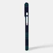 Groen en Blauw Tartan Pset Case-Mate iPhone Case (Achterkant / Links)