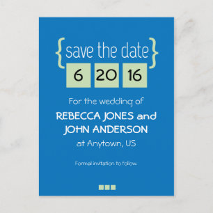 Groen en blauw van de Munt sparen het briefkaart v