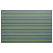 Groen en donkerblauw kleurlijnpatroon stof (Yard (91,4 cm))