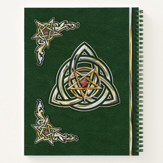 Groen en goud boek van schaduwen (Achterkant)