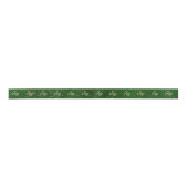 Groen en Goud Joy Christmas Wrapping Ribbon Lint (Voorkant)