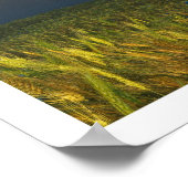 Groen en goud poster (Hoek)