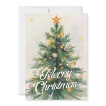 Groen en Goud Waterverf Kerstmis