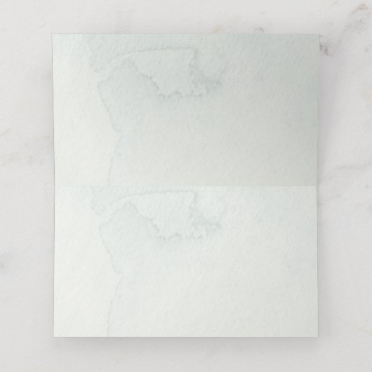 Groen en gouden plaatskaart, boho bruiloft (Binnenkant ongevouwen)