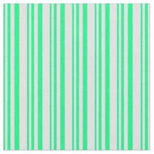 Groen en Lavendel Stripes Patroon Stof