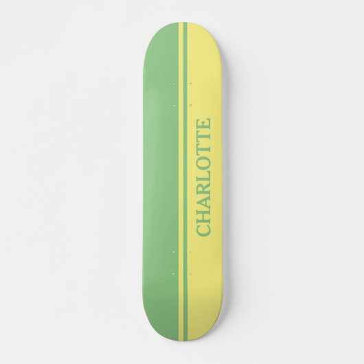 Groen en Lemon Skateboard (Voorkant)