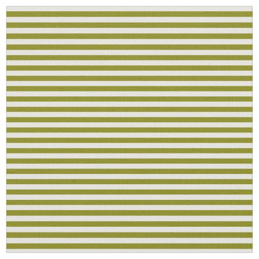 Groen en Mint Cream Pattern van Stripes Stof (Close Up)