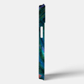 Groen en Paars gekleurd sterrenstelsel in de ruimt Case-Mate iPhone Case (Achterkant / Rechts)