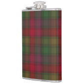Groen en rood, tartan heupfles (Links)