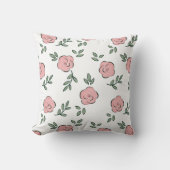 Groen en roze neursery Lumbar Pillow Kussen (Voorkant)