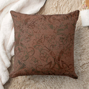 Groen en Rust Palette Celtic Design Kussen