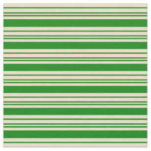 Groen en verkleurd Striped Patroon Stof