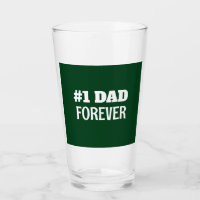 Groen en Wit #1 Papa Forever Vaderdag Gift