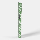 Groen en wit bloemig  Paisley Case-Mate iPhone Case (Achterkant / Rechts)