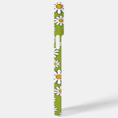 Groen en wit Floral Daisy Pattern Case-Mate iPhone Case (Achterkant / Rechts)