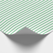 Groen en wit papier voor onmiddellijke verpakking (Hoek)