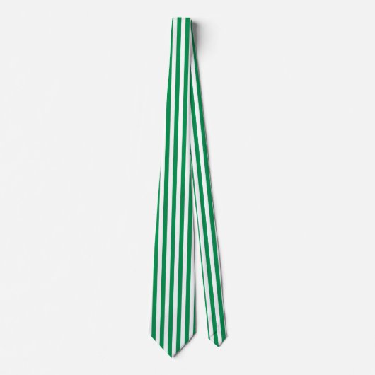 Groen en wit Stropdas (Voorkant)
