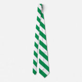 Groen en wit Stropdas (Achterkant)