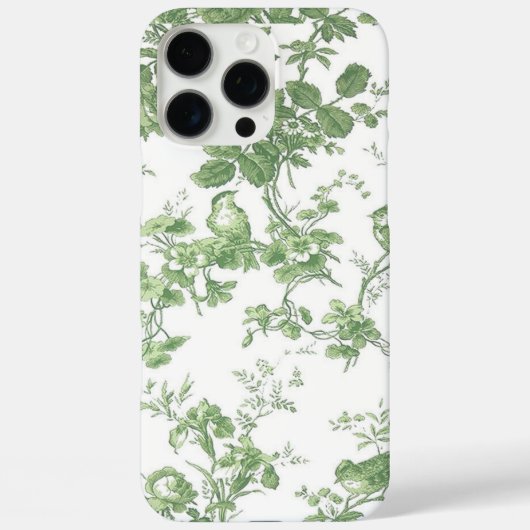 Groen en wit toilet Case-Mate iPhone case (Achterkant)