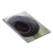 groen en wit vrachtwagengas notitieboek (Rechterzijde)