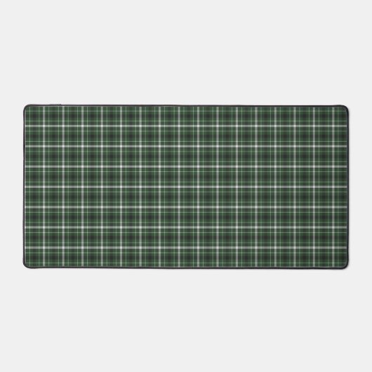 Groen en Zilver Plaid Bureaumat (Voorkant)