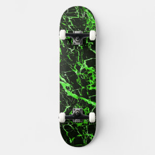 Groen en zwart (compleet met vrachtwagens en wiele skateboard