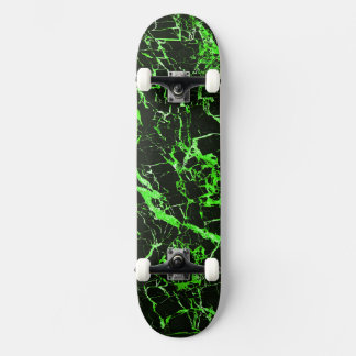 Groen en zwart (compleet met vrachtwagens en wiele skateboard