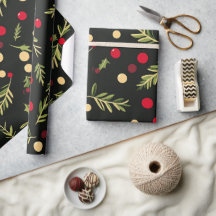Groen en zwart feestelijk Kerstmis