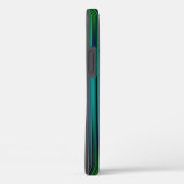 Groen en zwart gestreept patroon Hoesje-Mate iPhon Case-Mate iPhone Case (Achterkant / Rechts)