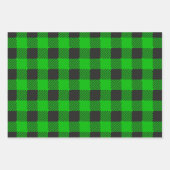 Groen en zwart staart-Patrick's Day Wrapping Paper (Voorkant 2)