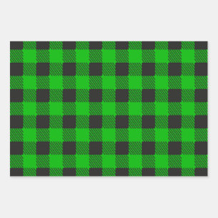 Groen en zwart staart-Patrick's Day Wrapping Paper