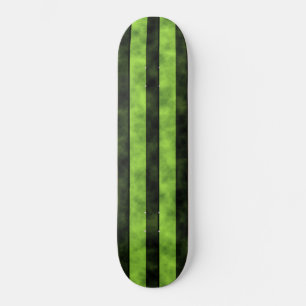Groen en zwart Stripe design Skateboard