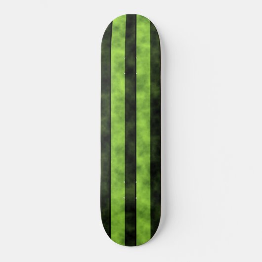 Groen en zwart Stripe design Skateboard (Voorkant)