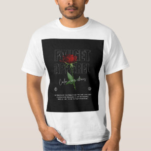 Groen en zwart t-shirt