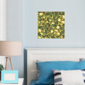 Groen Engels Ivy Natuur Waterverf Pattern Folie Afdrukken (Insitu (Slaapkamer))