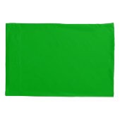 Groen Enig Standaard Grootte Kussen Hoesje Kussensloop (Achterkant)