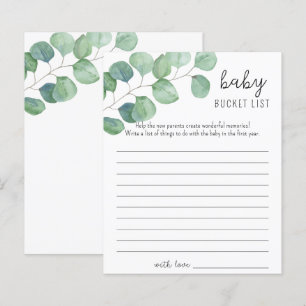 Groen Eucalyptus - Baby emmerlijst spel