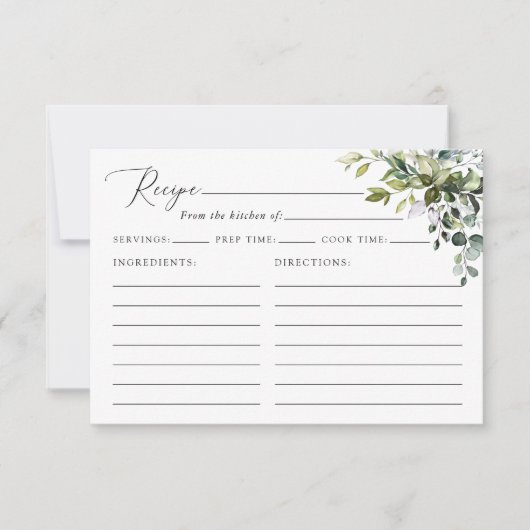 Groen, Eucalyptusbladeren, Vrijgezellenfeest Recep (Voorkant)