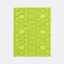 groen fleece deken