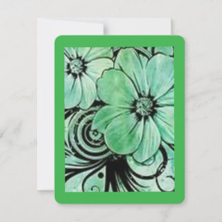 Groen Floral design
