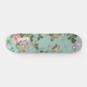  groen Floral ontwerp Skateboard (Horizontaal)